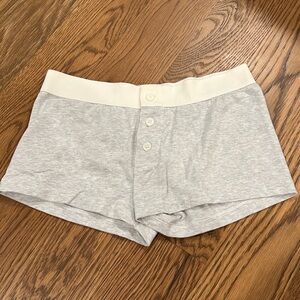 Brandy Melville boyshort light gray